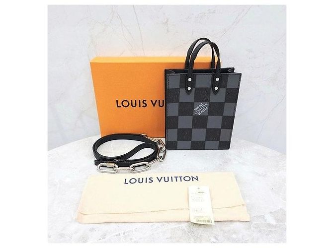 Louis Vuitton Sac Plat Crossbody XS Damier Checkerboard - vista 8