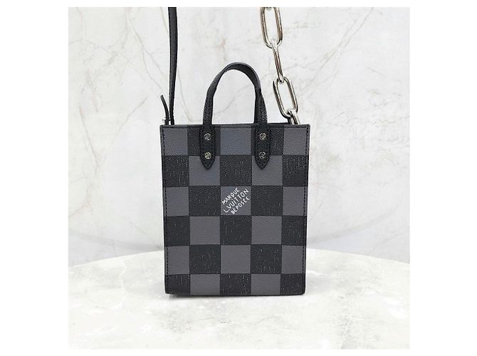 Louis Vuitton Sac Plat Crossbody XS Damier Checkerboard - vista 9