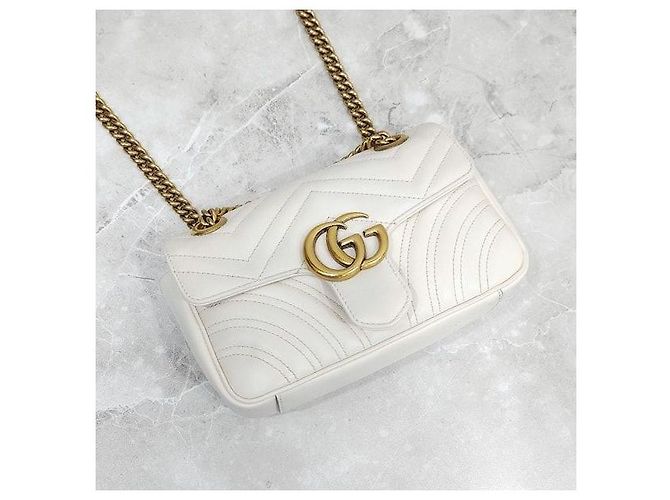 Gucci Mini borsa a tracolla con catena - vista 4
