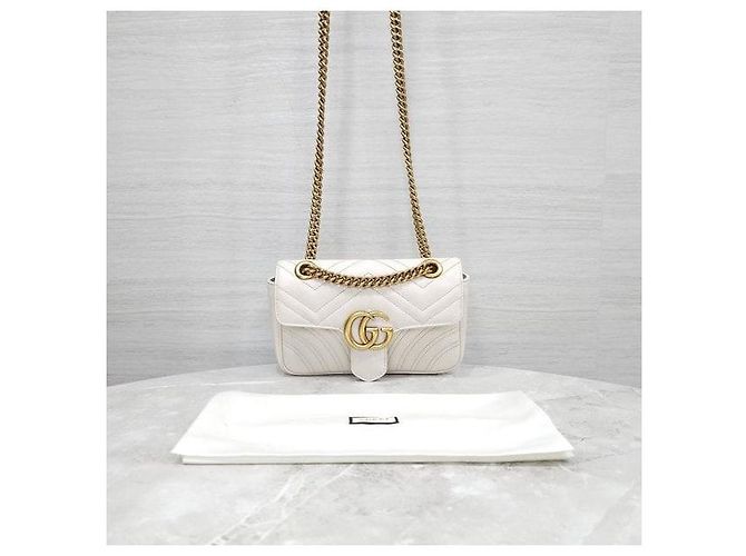 Gucci Mini borsa a tracolla con catena - vista 8