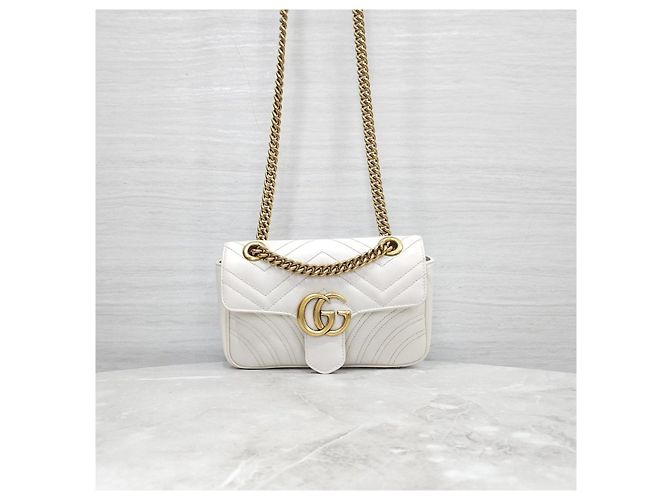 Gucci Mini borsa a tracolla con catena - vista 9