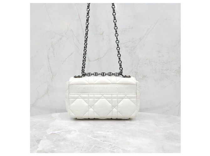 Dior Borsa a tracolla e crossbody Caro Latte Cannage Chain - vista 13