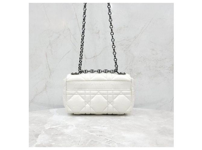 Dior Borsa a tracolla e crossbody Caro Latte Cannage Chain - vista 3