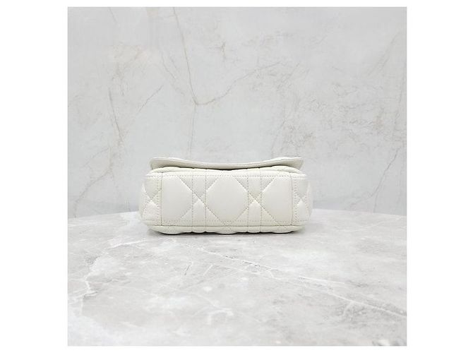 Dior Borsa a tracolla e crossbody Caro Latte Cannage Chain - vista 6