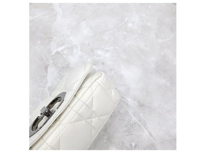 Dior Borsa a tracolla e crossbody Caro Latte Cannage Chain - vista 7