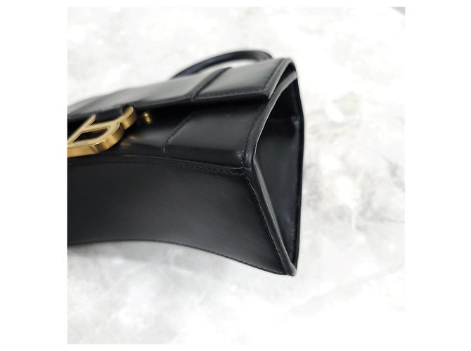Balenciaga Borsa Hourglass XS Box Top Handle - vista 12