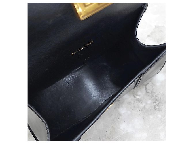 Balenciaga Borsa Hourglass XS Box Top Handle - vista 13