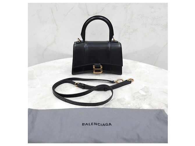 Balenciaga Borsa Hourglass XS Box Top Handle - vista 14
