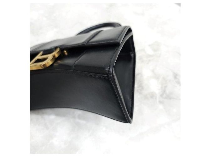 Balenciaga Borsa Hourglass XS Box Top Handle - vista 4