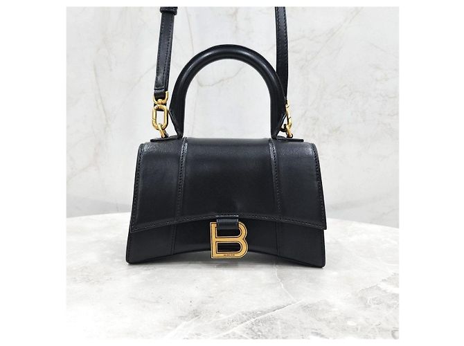 Balenciaga Borsa Hourglass XS Box Top Handle - vista 8