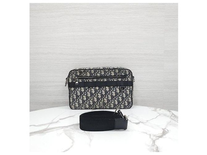 Dior Borsa a Tracolla Safari in Jacquard Oblique - vista 10