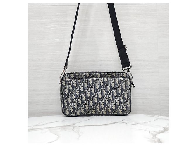 Dior Borsa a Tracolla Safari in Jacquard Oblique - vista 13