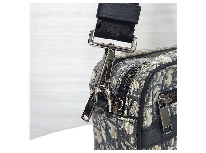 Dior Borsa a Tracolla Safari in Jacquard Oblique - vista 14