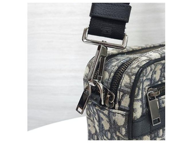 Dior Borsa a Tracolla Safari in Jacquard Oblique - vista 4