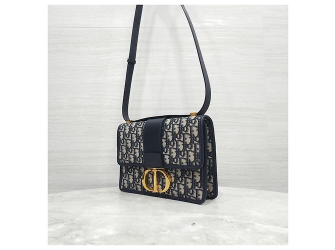 Dior Montaigne Bag Blue Oblique - Ansicht 10