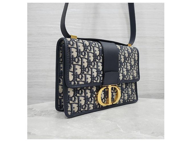 Dior Montaigne Bag Blue Oblique - Ansicht 13