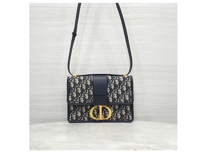 Dior Montaigne Bag Blue Oblique - Ansicht 9