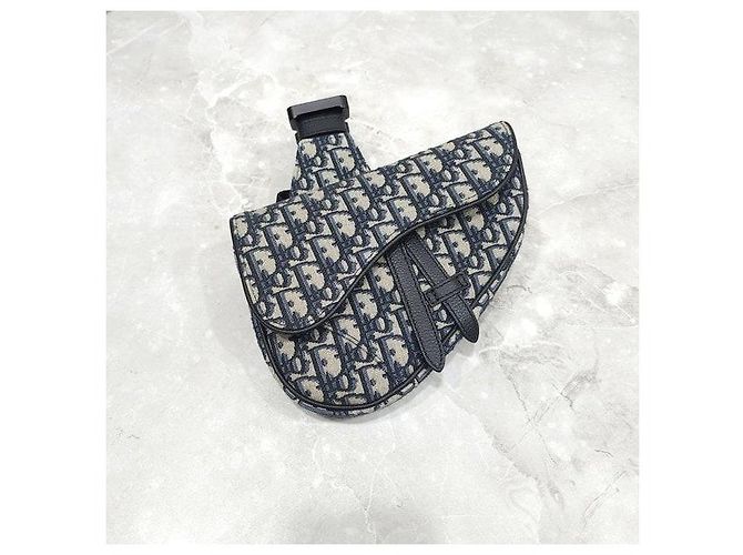 Dior Oblique Jacquard Mini Saddle Bag - Ansicht 6