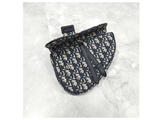 Dior Oblique Jacquard Mini Saddle Bag - Ansicht 7