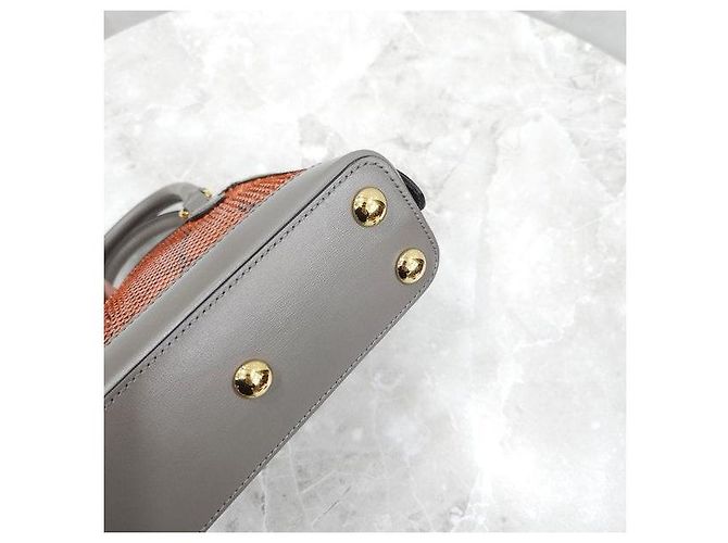 Gucci Python Horsebit Mini Top Handle Shoulder Bag - Ansicht 7