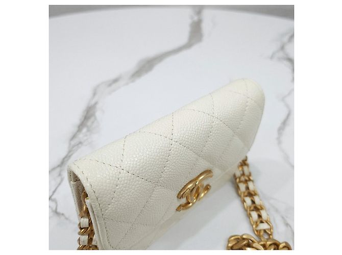 Chanel Borsa a tracolla mini Caviar Melody Chain - vista 15