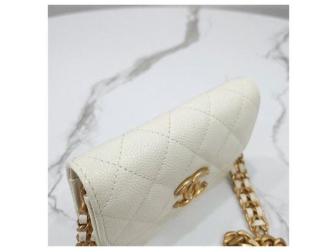 Chanel Borsa a tracolla mini Caviar Melody Chain - vista 5