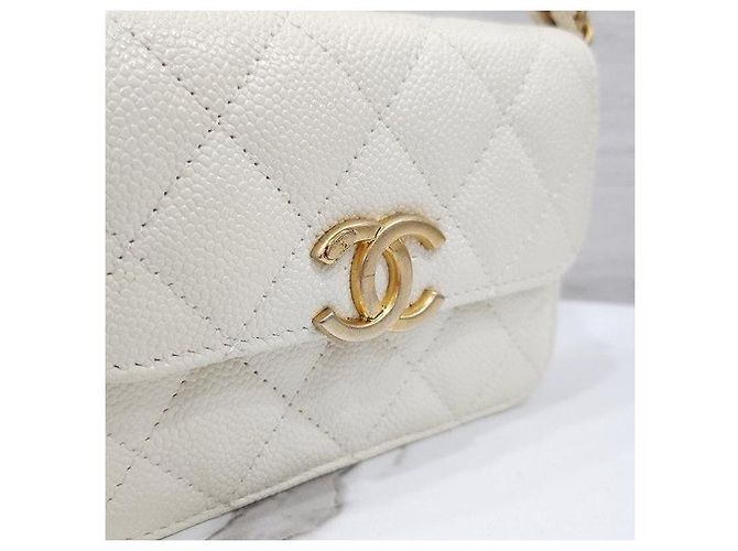 Chanel Borsa a tracolla mini Caviar Melody Chain - vista 7