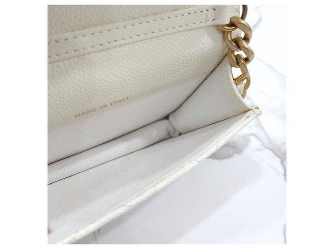 Chanel Borsa a tracolla mini Caviar Melody Chain - vista 9