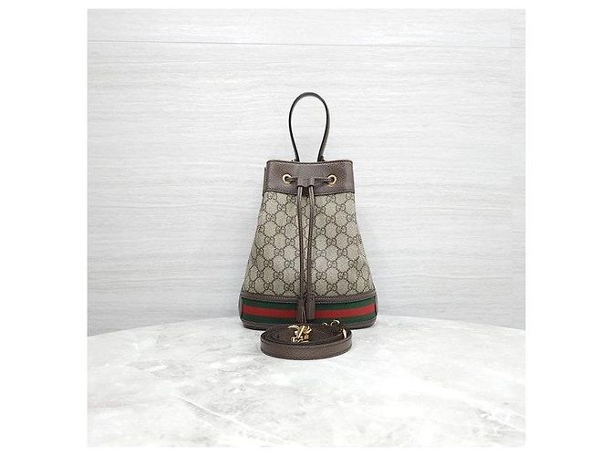 Gucci Picca borsa bucket GG Ophidia - vista 10