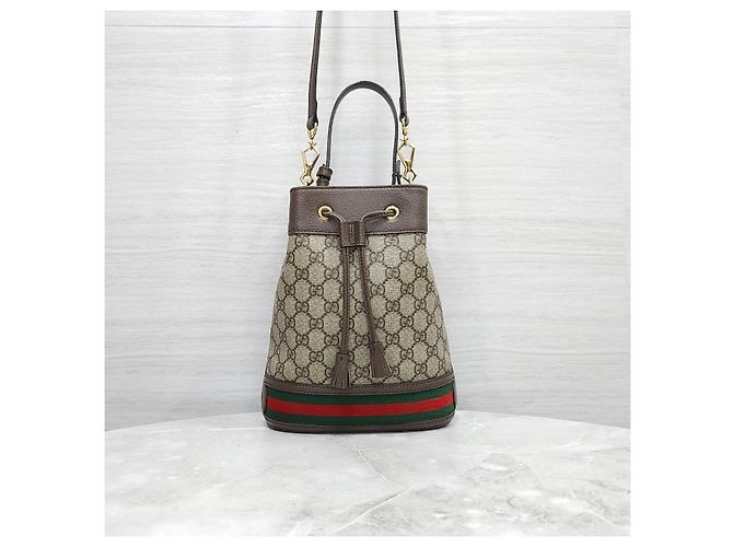 Gucci Picca borsa bucket GG Ophidia - vista 11