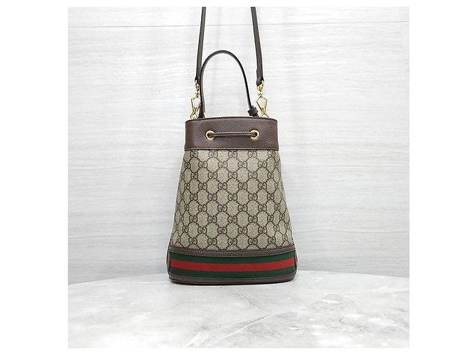 Gucci Picca borsa bucket GG Ophidia - vista 3