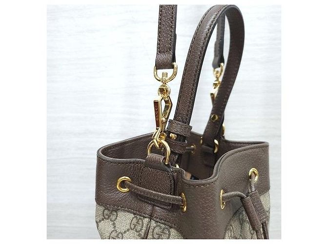 Gucci Picca borsa bucket GG Ophidia - vista 4