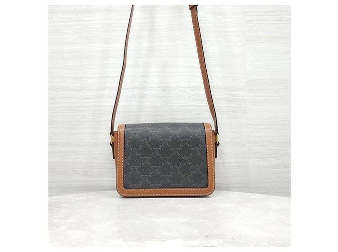 Céline Borsa a tracolla in tela Tan - vista 3