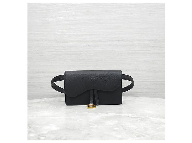 Dior Gürteltasche Saddle Pouch Schwarz - Ansicht 11