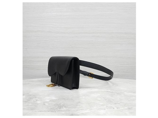 Dior Gürteltasche Saddle Pouch Schwarz - Ansicht 12