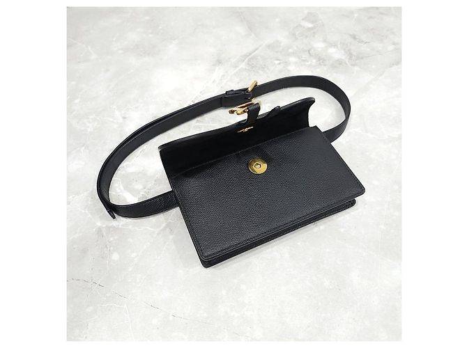 Dior Gürteltasche Saddle Pouch Schwarz - Ansicht 15