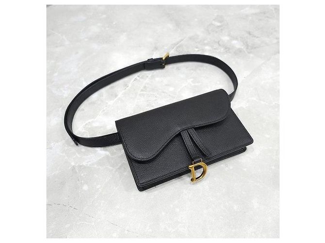 Dior Gürteltasche Saddle Pouch Schwarz - Ansicht 4