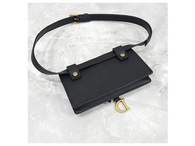 Dior Gürteltasche Saddle Pouch Schwarz - Ansicht 6