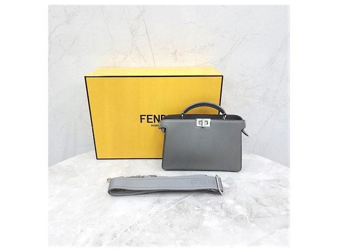 Fendi Borsa a spalla Tote X-Cross Peekaboo - vista 10