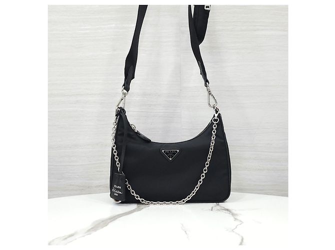 Prada Borsa a tracolla Re-Edition Tessuto Re-Nylon - vista 12