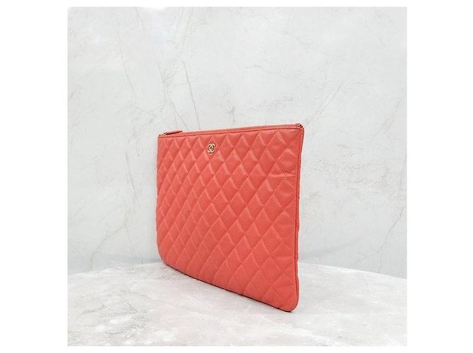 Chanel Borsa Clutch Classic Caviar Large Series - vista 2