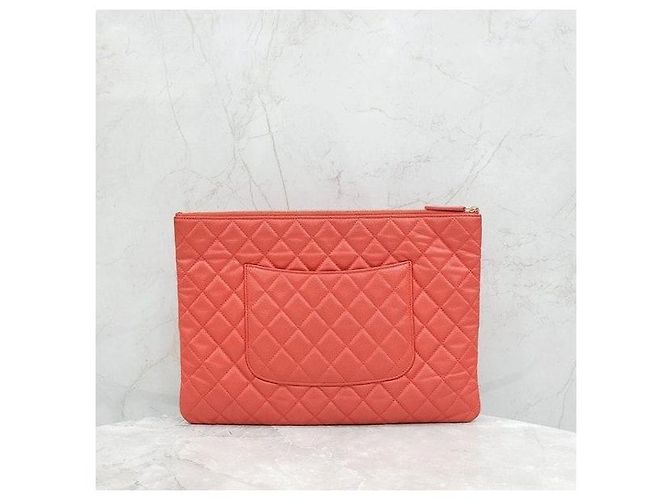 Chanel Borsa Clutch Classic Caviar Large Series - vista 3