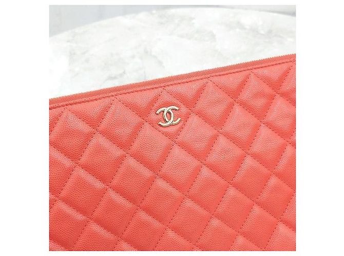 Chanel Borsa Clutch Classic Caviar Large Series - vista 4