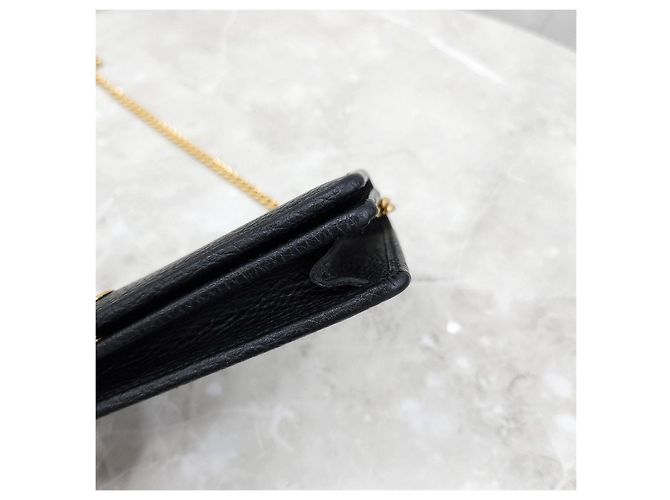 Gucci Mini Leder-Kettenbeutel - Ansicht 11