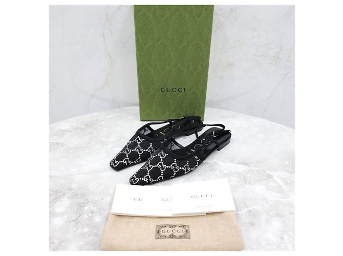 Gucci Ballerine slingback decorate - vista 12
