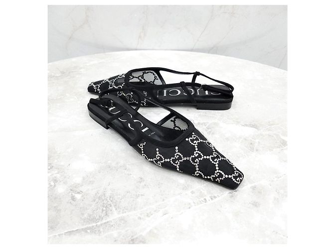 Gucci Ballerine slingback decorate - vista 9