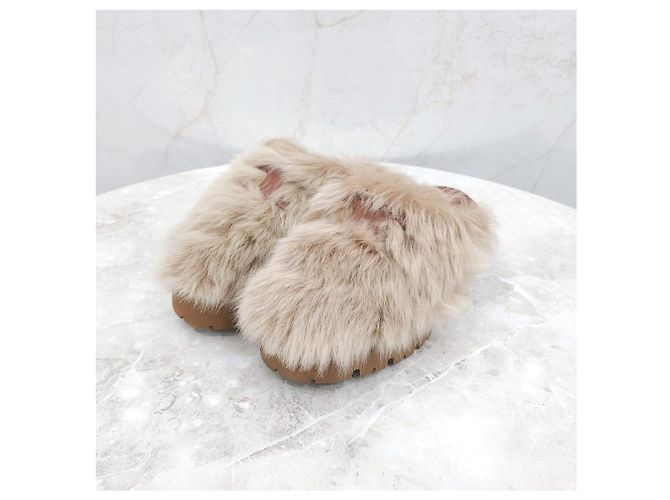 Céline Triope Bulky Close Wool Mules - view 7