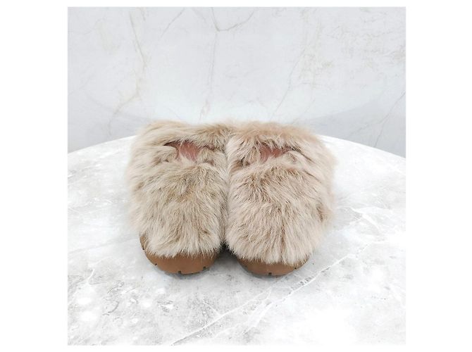 Céline Triope Bulky Close Wool Mules - view 8
