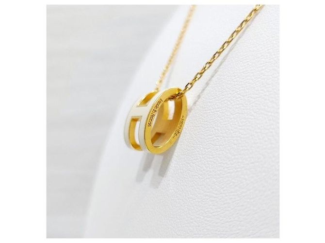 Hermès Collana Pop Oro Bianco - vista 5