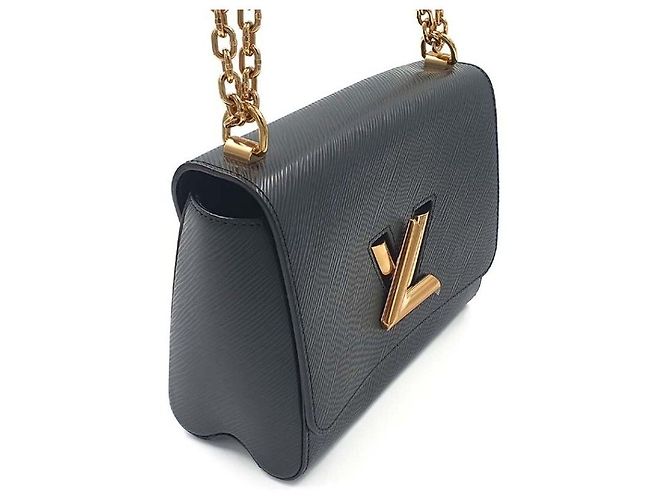 Louis Vuitton Epi Twist mm de piel negra - vista 3
